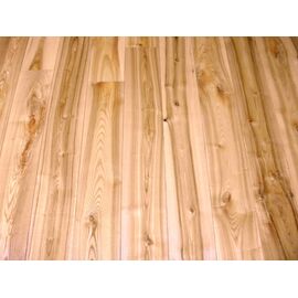 Massivholzdiele, Esche, 20x120 x 500-2800 mm, Sortierung Rustikal, geschlifen, naturgelt